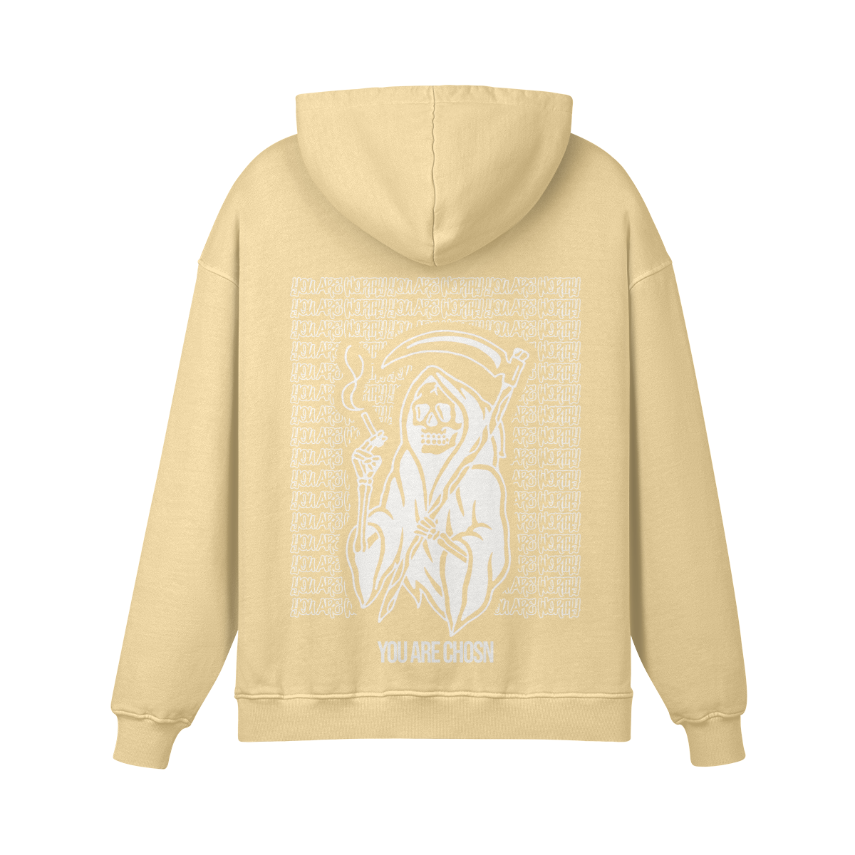 "YOU ARE WORTHY" Heavyweight Hoodie - CHOSN