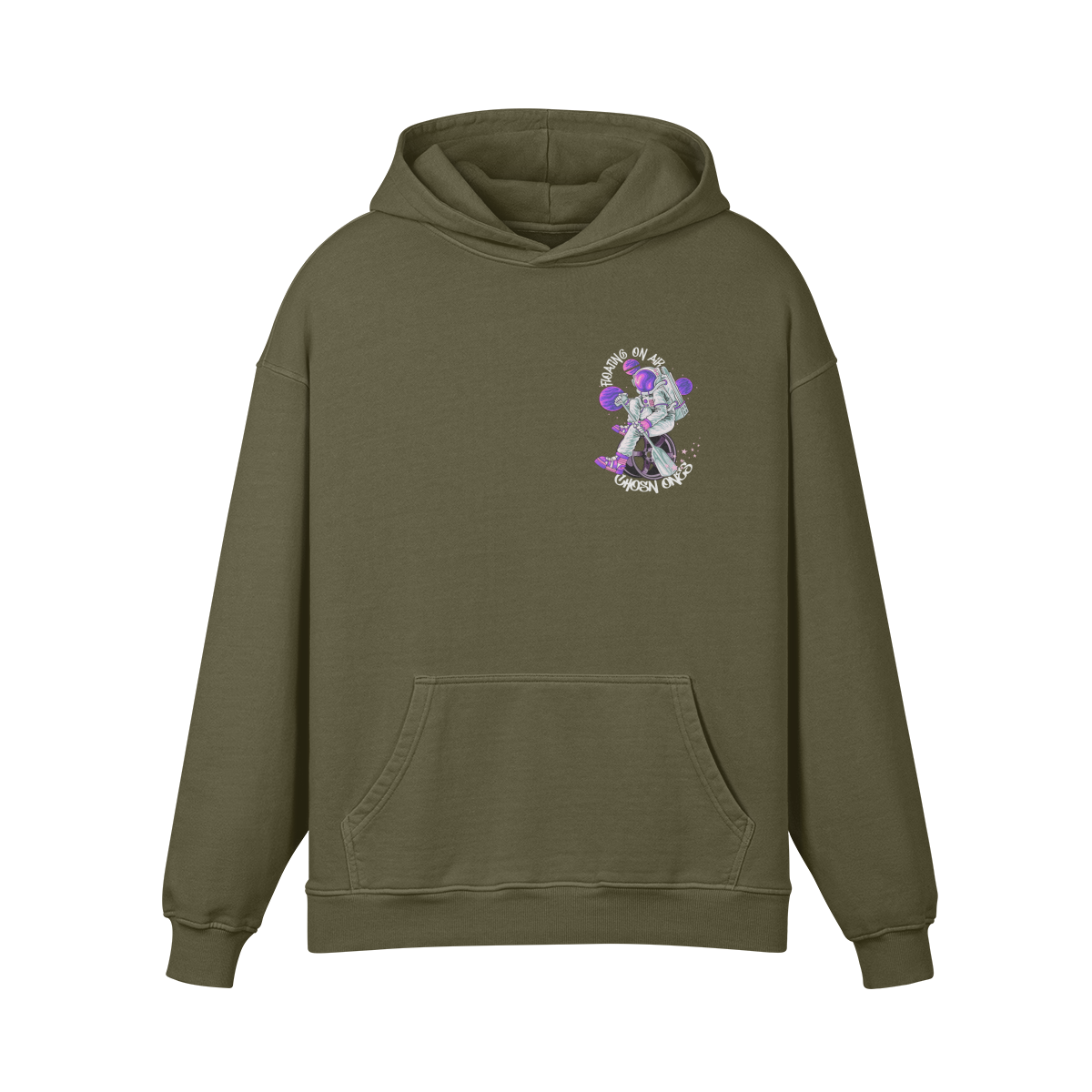 "FLOATING ON AIR" Heavyweight Hoodie - CHOSN