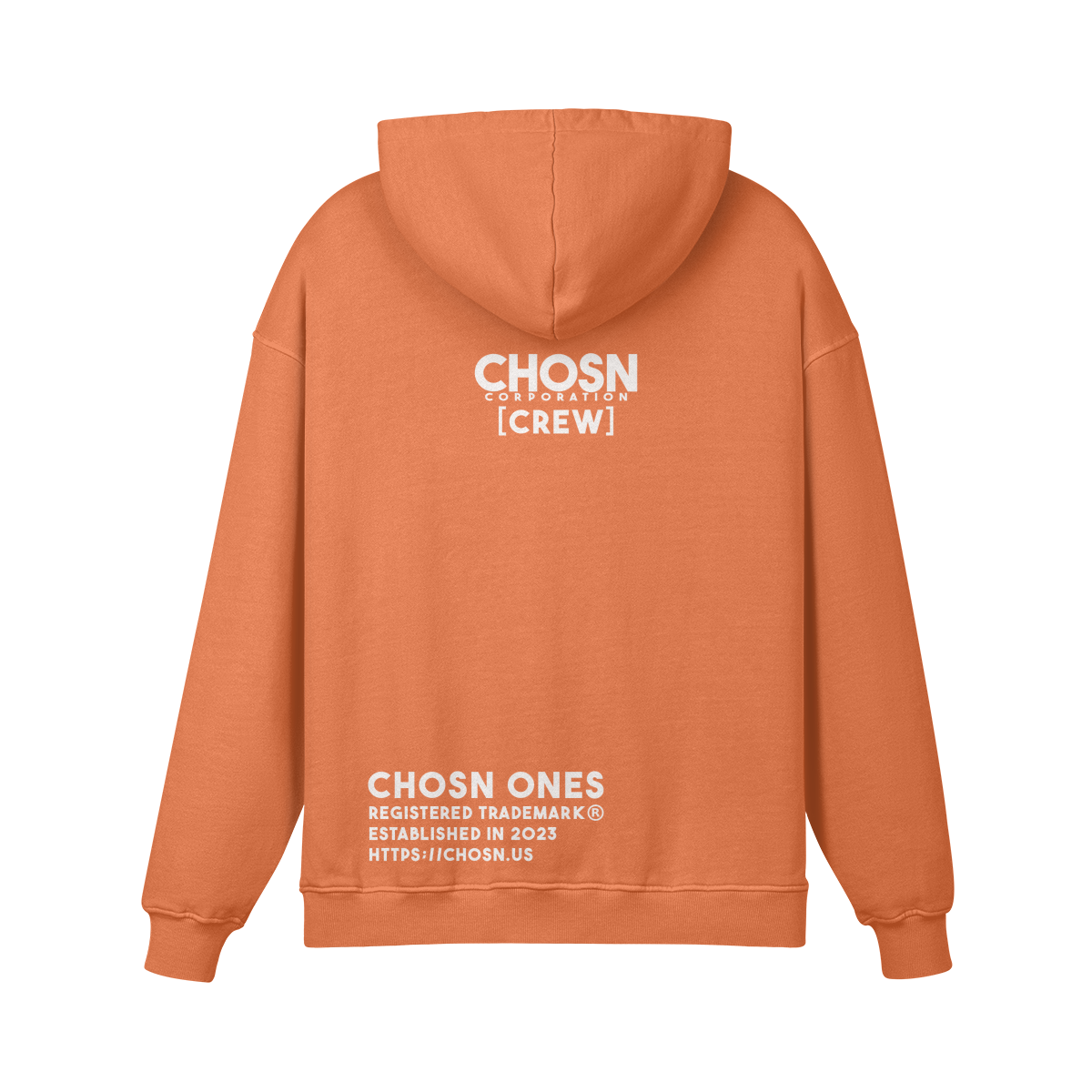 "CREW" Heavyweight Hoodie - CHOSN