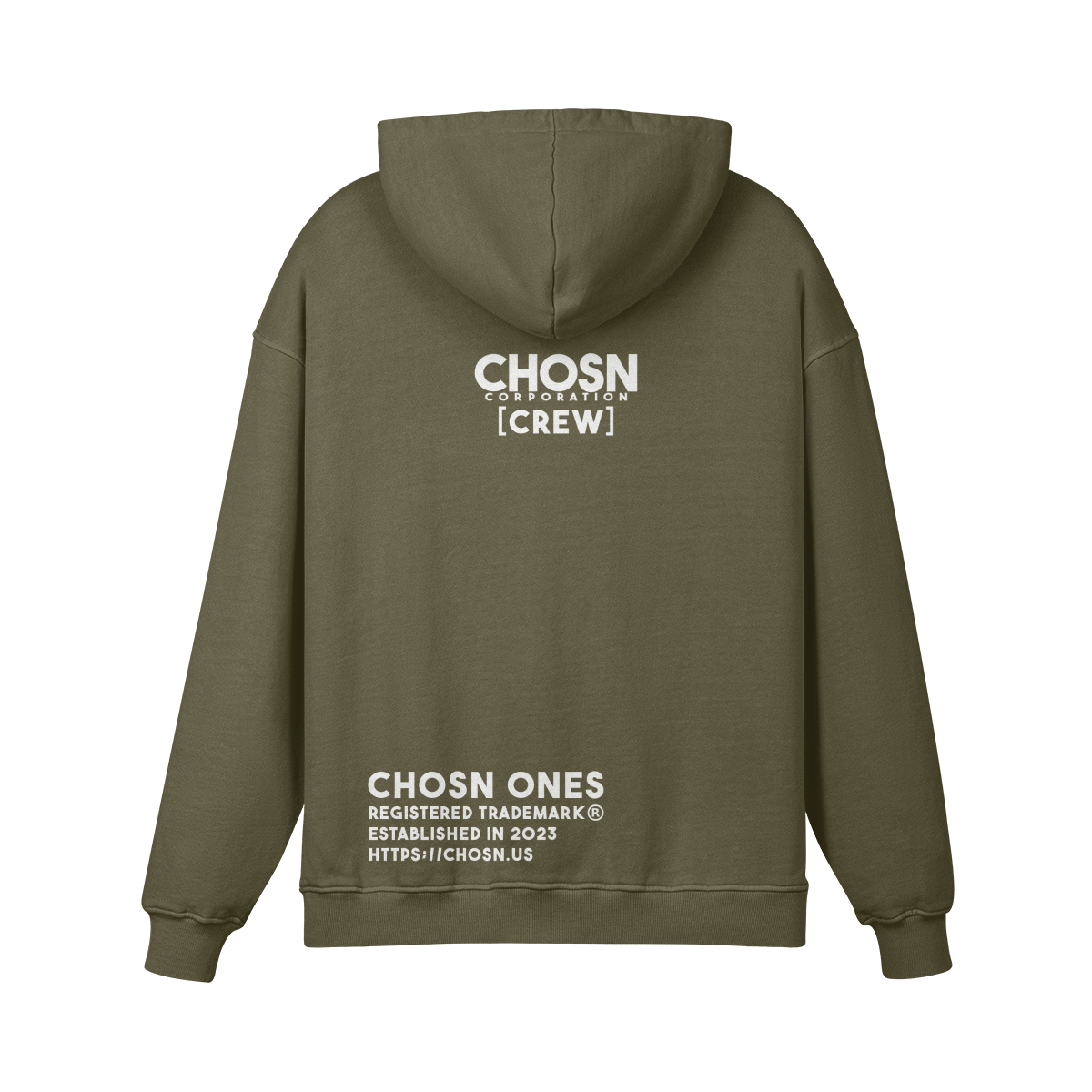 "CREW" Heavyweight Hoodie - CHOSN